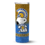personalized-san-jose-state-spartans-snoopy-attitude-blue-skinny-tumbler-best-selling-2.webp