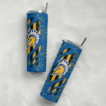 personalized-san-jose-state-spartans-star-pop-blue-black-skinny-tumbler-best-selling.webp