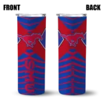 personalized-smu-mustangs-camo-texture-blue-skinny-tumbler-best-selling.webp