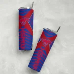 personalized-smu-mustangs-camo-texture-blue-skinny-tumbler-best-selling.webp