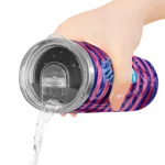 personalized-smu-mustangs-patterned-waves-blue-skinny-tumbler-best-selling.webp