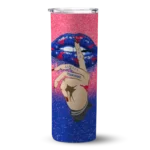 personalized-smu-mustangs-sparkle-lips-blue-skinny-tumbler-best-selling-1.webp