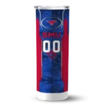 personalized-smu-mustangs-stacked-diamond-blue-skinny-tumbler-best-selling.webp