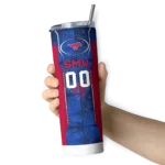 personalized-smu-mustangs-stacked-diamond-blue-skinny-tumbler-best-selling.webp