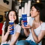 personalized-smu-mustangs-star-cluster-blue-skinny-tumbler-best-selling.webp