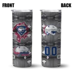 personalized-south-alabama-jaguars-chevron-v-blue-gray-skinny-tumbler-best-selling.webp