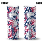 personalized-south-alabama-jaguars-claw-marks-blue-white-skinny-tumbler-best-selling.webp