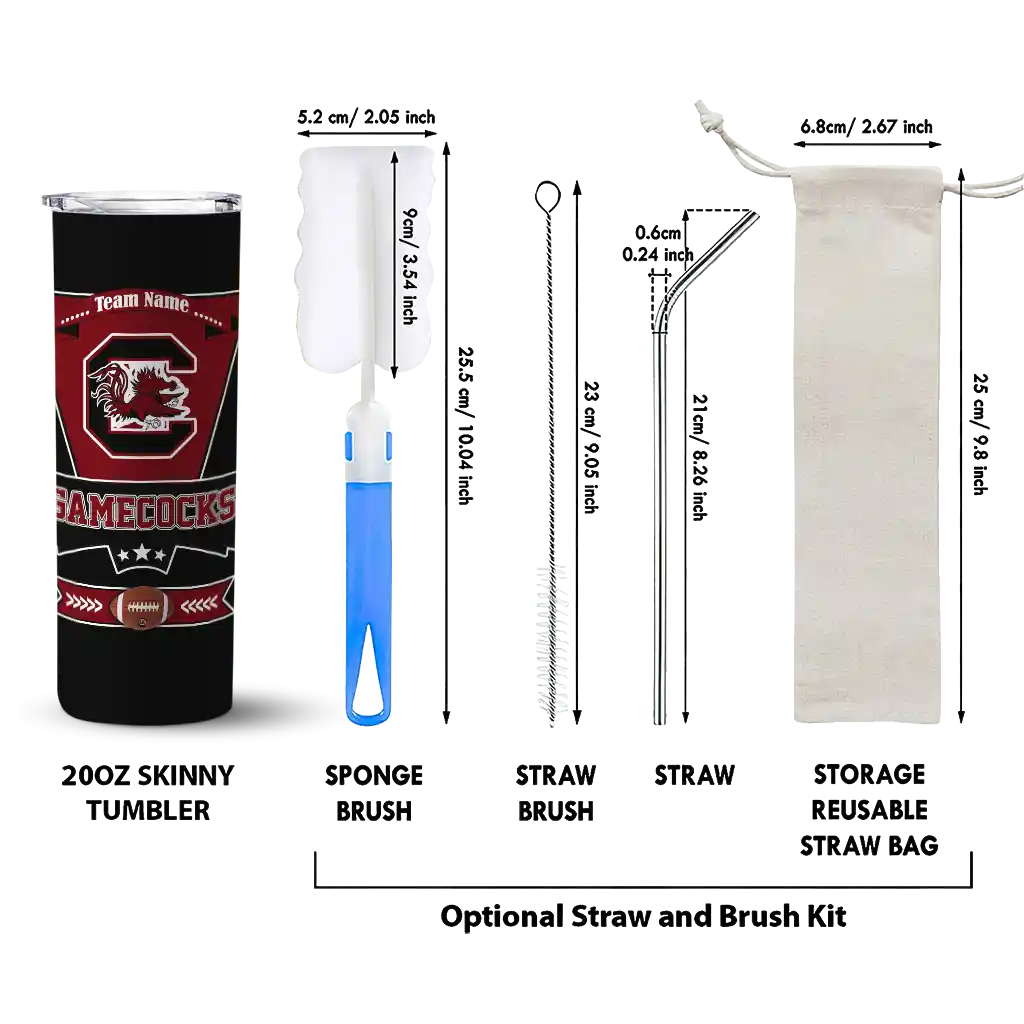 personalized-south-carolina-gamecocks-helmet-belt-garnet-black-skinny-tumbler-new-arrival.webp