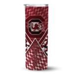 personalized-south-carolina-gamecocks-monogram-burst-garnet-white-skinny-tumbler-best-selling.webp