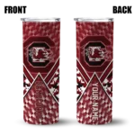 personalized-south-carolina-gamecocks-monogram-burst-garnet-white-skinny-tumbler-best-selling.webp