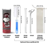 personalized-south-carolina-gamecocks-snoopy-attitude-garnet-skinny-tumbler-best-selling-1.webp