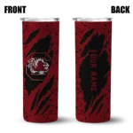 personalized-south-carolina-gamecocks-star-pop-garnet-black-skinny-tumbler-best-selling.webp