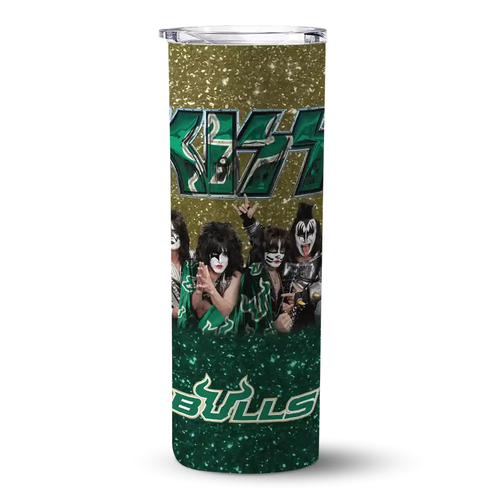 personalized-south-florida-bulls-kiss-band-gold-skinny-tumbler-best-selling-2.webp personalized south florida bulls kiss band gold skinny tumbler best selling 2