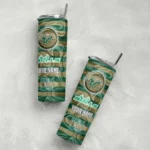 personalized-south-florida-bulls-patterned-waves-green-skinny-tumbler-best-selling-1.webp