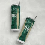 personalized-south-florida-bulls-stacked-diamond-green-skinny-tumbler-best-selling.webp