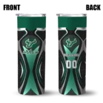 personalized-south-florida-bulls-superman-emblem-green-black-skinny-tumbler-best-selling.webp