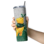 personalized-south-florida-bulls-winnie-the-pooh-green-gray-skinny-tumbler-best-selling-1-1.webp