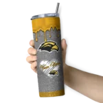 personalized-southern-miss-golden-eagles-pixel-fade-black-skinny-tumbler-best-selling-1.webp