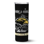 personalized-southern-miss-golden-eagles-rose-romance-black-skinny-tumbler-best-selling-2.webp