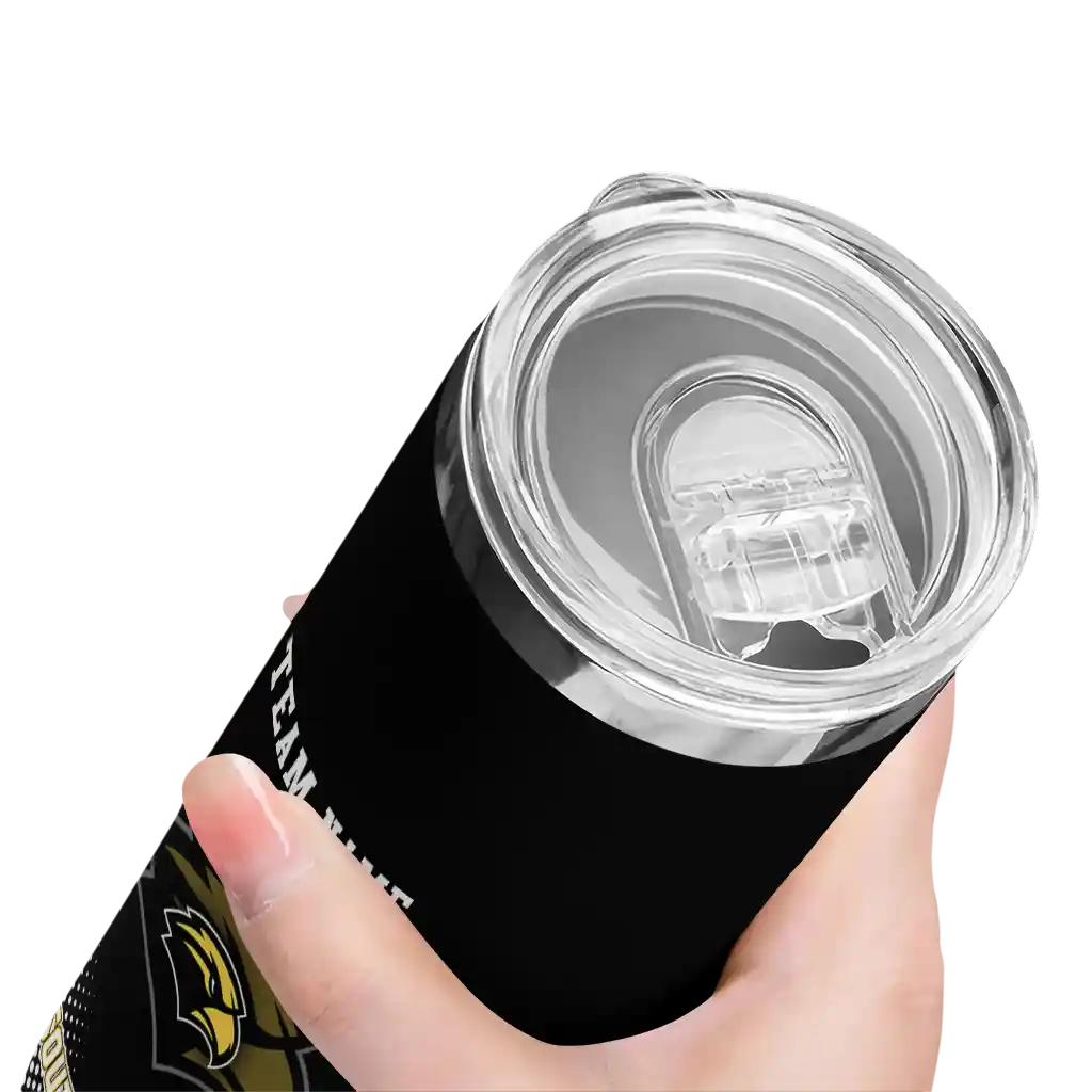 personalized-southern-miss-golden-eagles-starburst-tiles-black-skinny-tumbler-high-quality.webp