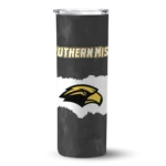 personalized-southern-miss-golden-eagles-torn-band-black-white-skinny-tumbler-best-selling-1.webp