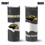 personalized-southern-miss-golden-eagles-torn-band-black-white-skinny-tumbler-best-selling-1.webp