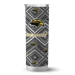 personalized-southern-miss-golden-eagles-zipper-leopard-black-skinny-tumbler-best-selling.webp