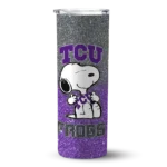 personalized-tcu-horned-frogs-snoopy-attitude-purple-skinny-tumbler-best-selling.webp