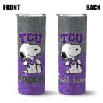 personalized-tcu-horned-frogs-snoopy-attitude-purple-skinny-tumbler-best-selling.webp