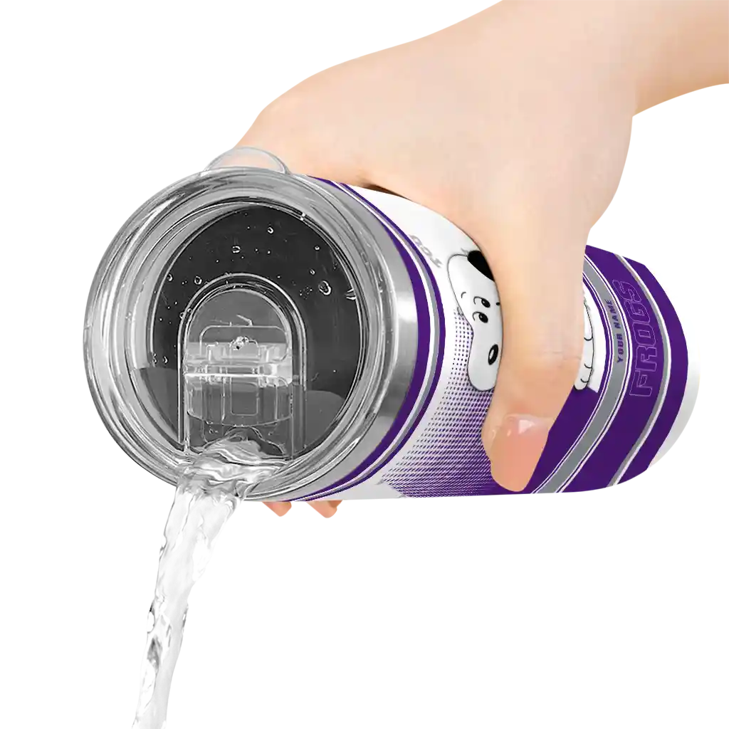 personalized-tcu-horned-frogs-snoopy-dog-purple-white-skinny-tumbler-latest-model-1.webp