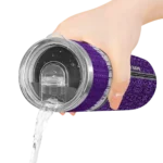 personalized-tcu-horned-frogs-sparkle-drip-purple-skinny-tumbler-best-selling.webp
