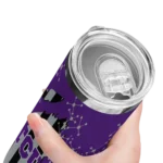 personalized-tcu-horned-frogs-star-pop-purple-black-skinny-tumbler-best-selling.webp