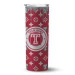 personalized-temple-owls-camo-streak-red-skinny-tumbler-best-selling.webp