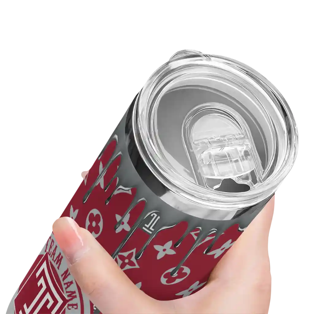 personalized-temple-owls-camo-streak-red-skinny-tumbler-high-quality.webp