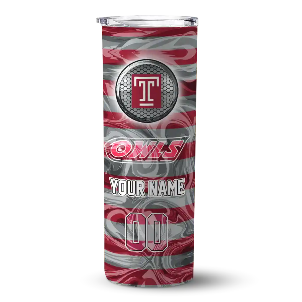 personalized-temple-owls-patterned-waves-red-skinny-tumbler-best-selling.webp personalized temple owls patterned waves red skinny tumbler best selling