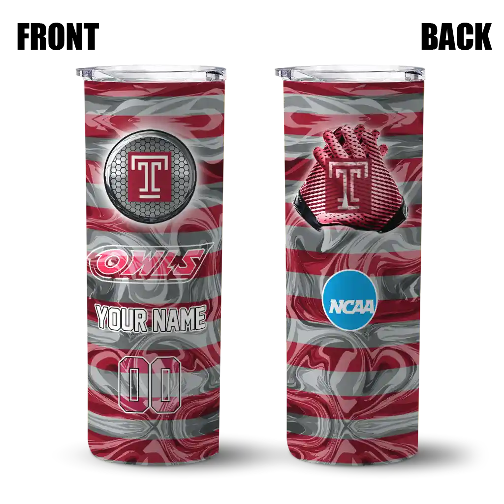 personalized-temple-owls-patterned-waves-red-skinny-tumbler-fashion-forward.webp
