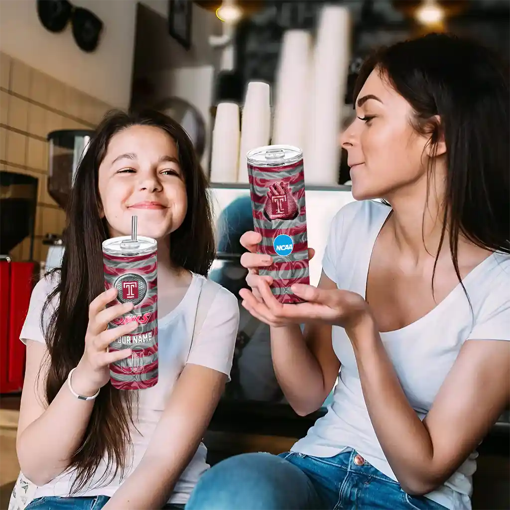 personalized-temple-owls-patterned-waves-red-skinny-tumbler-trendy.webp
