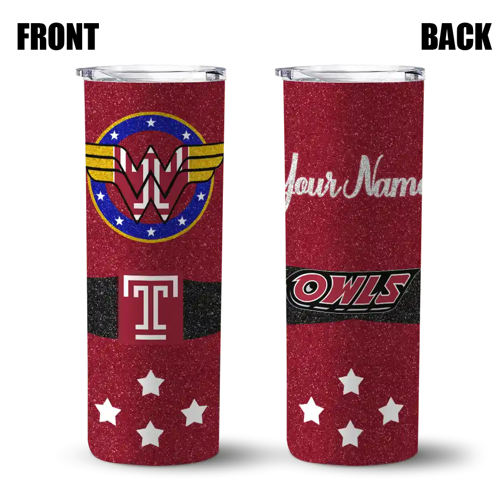 personalized-temple-owls-star-cluster-red-skinny-tumbler-fashion-forward.webp