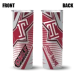personalized-temple-owls-web-stripes-red-white-skinny-tumbler-best-selling.webp