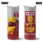 personalized-temple-owls-winnie-the-pooh-red-gray-skinny-tumbler-best-selling-1-1.webp