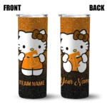 personalized-tennessee-volunteers-hello-kitty-orange-black-skinny-tumbler-best-selling.webp