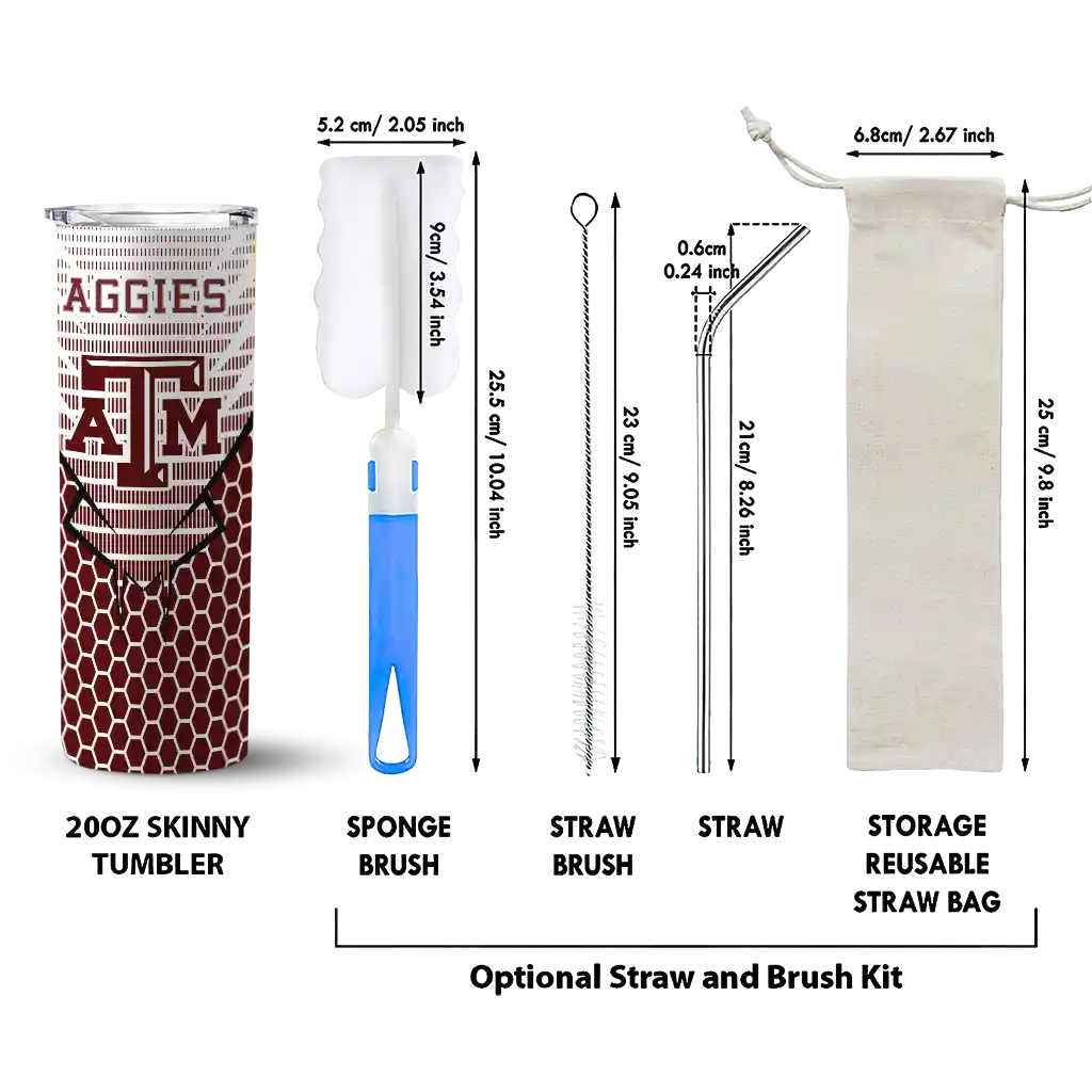 personalized-texas-am-aggies-chevron-stripes-maroon-skinny-tumbler-new-arrival.webp