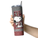 personalized-texas-am-aggies-snoopy-attitude-maroon-skinny-tumbler-best-selling-2.webp