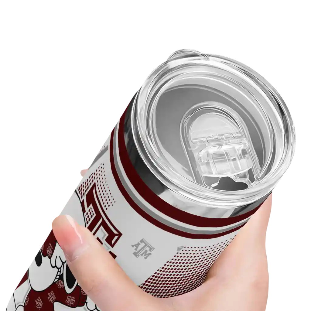 personalized-texas-am-aggies-snoopy-dog-maroon-white-skinny-tumbler-high-quality-1-2.webp