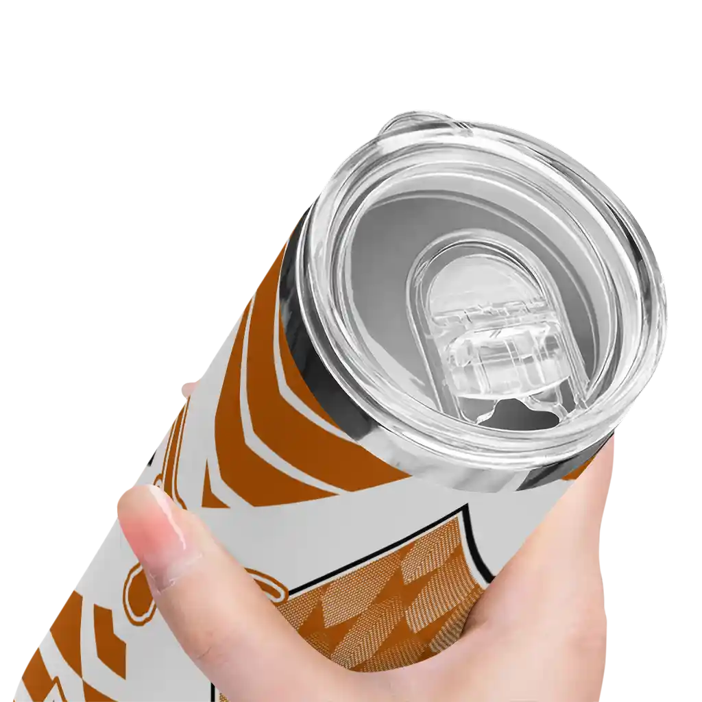 personalized-texas-longhorns-camo-texture-orange-skinny-tumbler-high-quality.webp