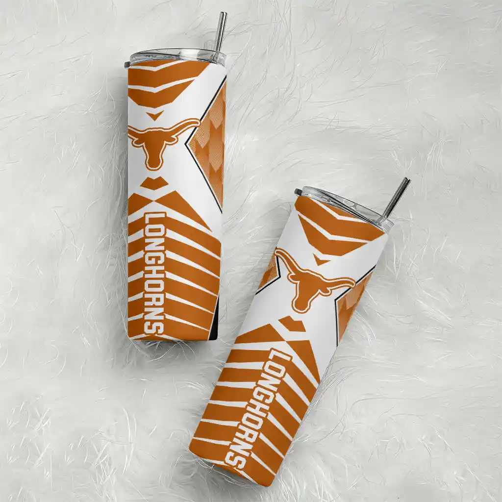 personalized-texas-longhorns-camo-texture-orange-skinny-tumbler-top-rated.webp