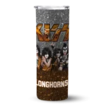 personalized-texas-longhorns-kiss-band-white-skinny-tumbler-best-selling.webp