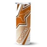 personalized-texas-longhorns-web-stripes-orange-white-skinny-tumbler-best-selling.webp