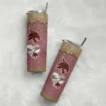 personalized-texas-state-bobcats-pixel-fade-maroon-skinny-tumbler-best-selling-1.webp