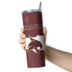 personalized-texas-state-bobcats-torn-band-maroon-white-skinny-tumbler-best-selling-1.webp